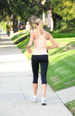 STACY KEIBLER Out Jogging in Beverly Hills 01/15/2010