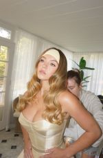 SYDNEY SWEENEY Getting Ready for Los Angeles Special Screening of Americana, August 2025