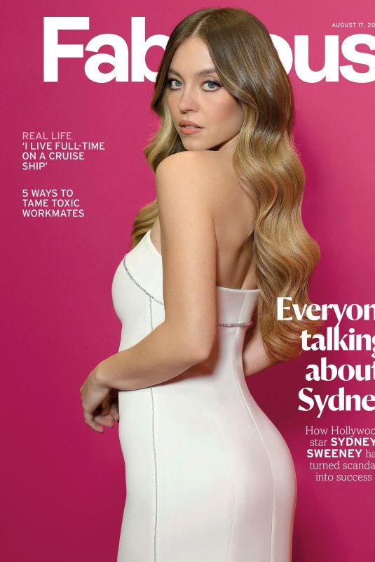 SYDNEY SWEENEY in Fabulous Magazine, August 2025