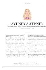 SYDNEY SWEENEY in Wall Street Journal Magazine, September 2025