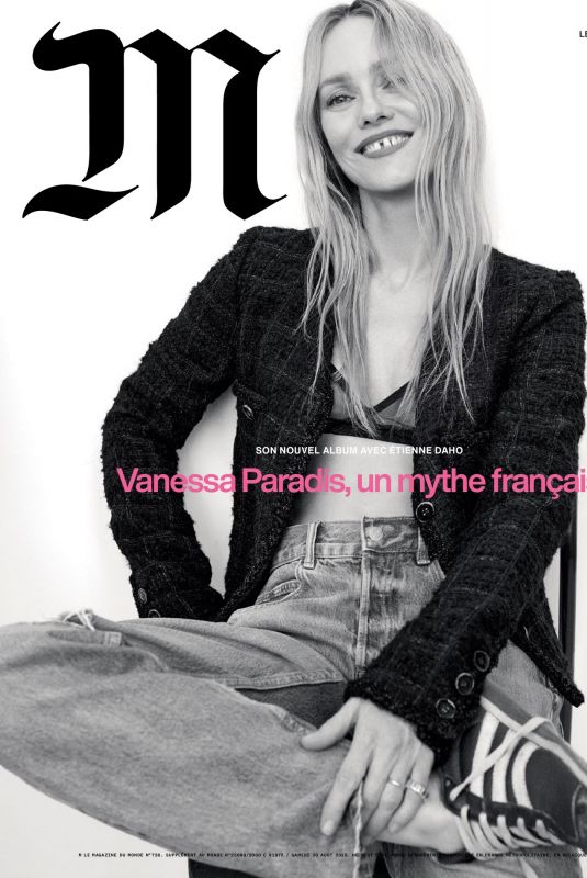 VANESSA PARADIS in Le Monde Magazine, August 2025