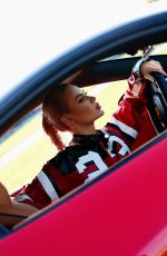 VIKTORIA APANASENKO at a Photoshoot 08/29/2025