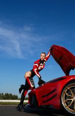 VIKTORIA APANASENKO at a Photoshoot 08/29/2025