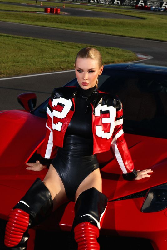 VIKTORIA APANASENKO at a Photoshoot 08/29/2025