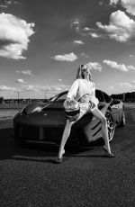 VIKTORIA APANASENKO at a Photoshoot 08/29/2025