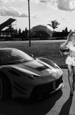 VIKTORIA APANASENKO at a Photoshoot 08/29/2025