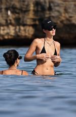 VITTORIA CERETTI in a Bikini on the Beach in Ibiza 08/16/2025