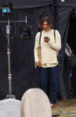 ZENDAYA Visits Tom Holland on the Set of Spider-Man: Brand New Day in London 08/07/2025