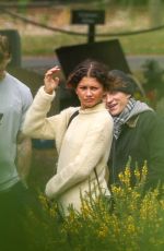 ZENDAYA Visits Tom Holland on the Set of Spider-Man: Brand New Day in London 08/07/2025