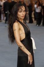 ZOE KRAVITZ at Caught Stealing UK Gala Screening at Odeon Luxe Leicester Square 08/19/2025