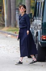 ZOOEY DESCHANEL Takes a Morning Walk in Venice 08/15/2025