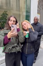 ADDISON RAE Arrives at Her Hotel in Paris 09/02/2025