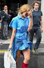 ADDISON RAE Leaves Costes Hotel on Way to Her Concert in Paris 09/02/2025