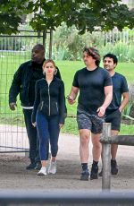 ADDISON RAE Out for a Power Walk in Tuileries Gardens in Paris 09/02/2025