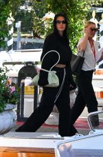 ADELE EXARSHOPOULOS Arrives at Hotel Excelsior in Venice 09/06/2025