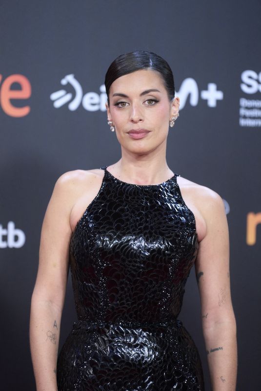 AIDA DOMENECH at 73rd San Sebastian International Film Festival at Kursaal Palace in Donostia 09/19/2025