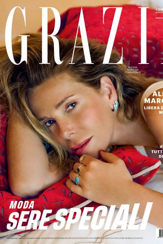 ALESSIA MARCUZZI in Grazia Italy, September 2025