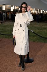 ALEXA CHUNG at Burberry Fashion Show at London Fashion Week in London 09/22/2025
