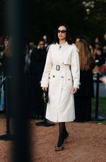 ALEXA CHUNG at Burberry Fashion Show at London Fashion Week in London 09/22/2025