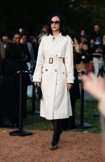 ALEXA CHUNG at Burberry Fashion Show at London Fashion Week in London 09/22/2025