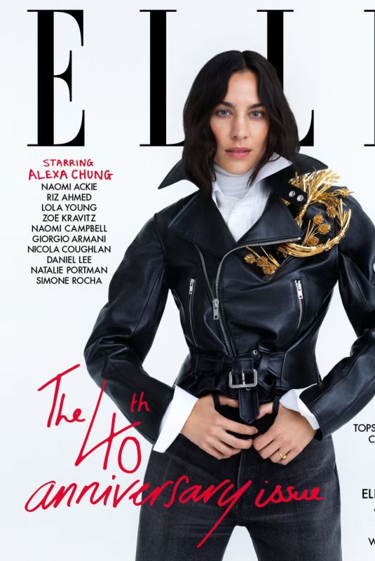 ALEXA CHUNG for Elle UK, October 2025