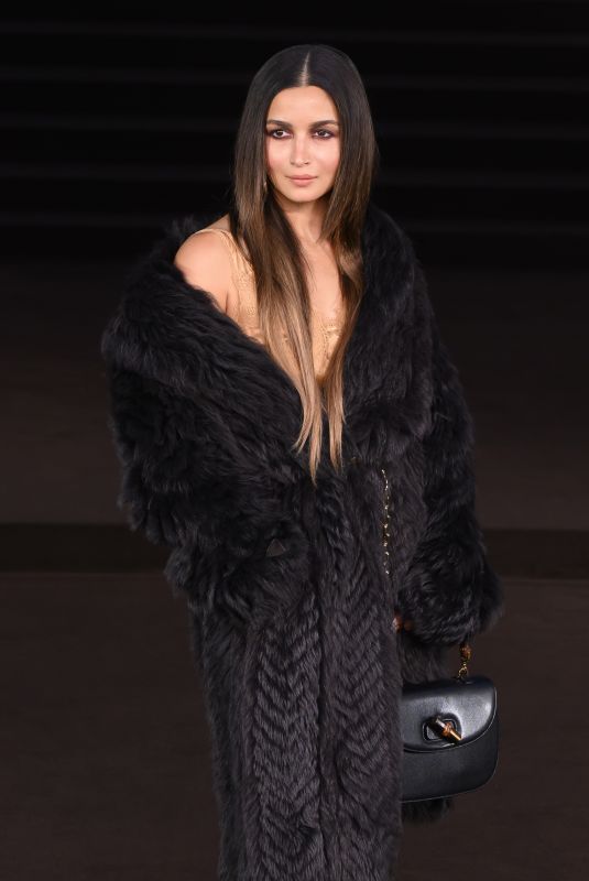 ALIA BHATT at Gucci Fashion Show at Milan Fashion Week 09/23/2025