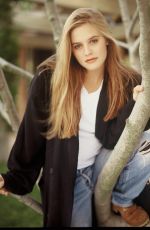 ALICIA SILVERSTON at a Photoshoot 1996