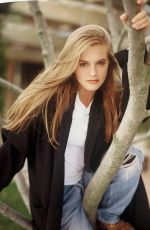 ALICIA SILVERSTON at a Photoshoot 1996