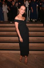 ALICIA VIKANDER at The Lady from the Sea Press Night at Bridge Theatre in London 09/18/2025