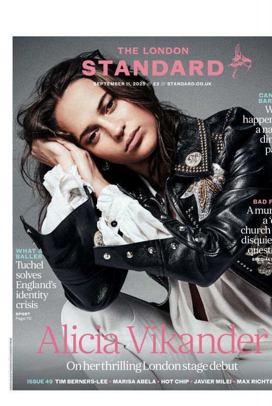 ALICIA VIKANDER in The London Standard, September 2025