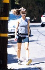 ALISON BRIE Out Hiking at Griffith Park in Los Feliz 09/07/2025