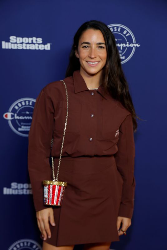 ALY RAISMAN at House of Champion New York Fashion Week Event in New York City 09/11/2025