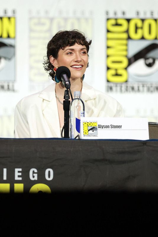 ALYSON STONER at Phineas and Ferb Panel at 2025 Comic-Con International in San Diego 07/25/2025
