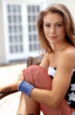 ALYSSA MILANO at a Photoshoot 2001