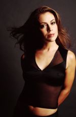 ALYSSA MILANO at a Photoshoot 2001