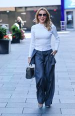 AMANDA HOLDEN Arrives at Heart Radio in London 09/22/2025
