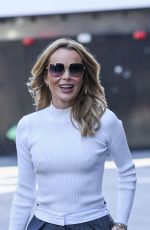 AMANDA HOLDEN Arrives at Heart Radio in London 09/22/2025