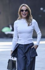 AMANDA HOLDEN Arrives at Heart Radio in London 09/22/2025