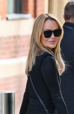 AMANDA HOLDEN Leaves Heart Radio in London 09/25/2025