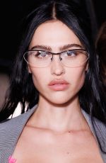AMELIA HAMLIN at The Attico Show at Milan Womenswear Spring/Summer 2026 Fashion Week 09/26/2025