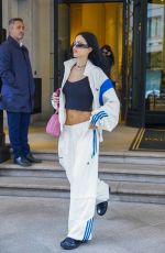 AMELIA HAMLIN Leaves Her Hotel in Milan 09/26/2025