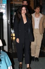 ANA DE ARMAS Leaves Louis Vuitton Private Party at Caviar Kaspia in Paris 09/28/2025