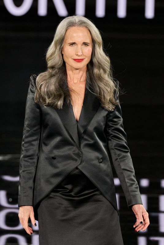 ANDIE MACDOWELL at Le Defile You