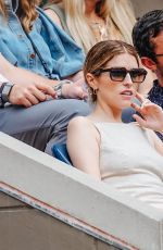 ANNA KENDRICK at 2025 US Open Tennis Championships at Flushing Meadows 09/05/2025