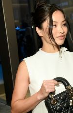 ANNA SAWAI at Fashion Week Party to Unveil Dior