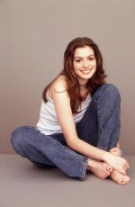 ANNE HATHAWAY at a Photoshoot 1999 