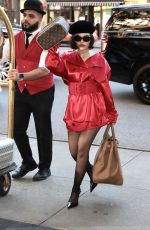 ARIANA GREENBLATT at a Photoshoot in New York City 09/11/2025