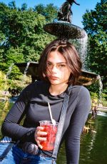 ARIANA GREENBLATT at a Photoshoot, September 2025