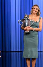 ARYNA SABALENKA at Tonight Show Starring Jimmy Fallon 09/08/2025