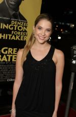 ASHLEY BENSON at The Great Debaters Premiere in Los Angeles 12/11/2007
